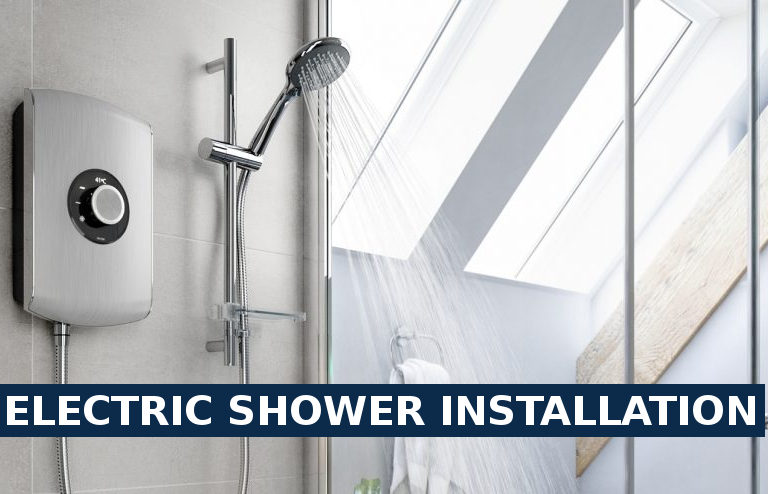 Electric shower installation Chiswick