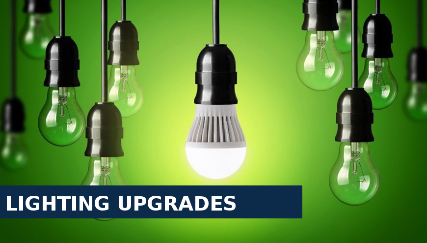 Lighting upgrades Chiswick